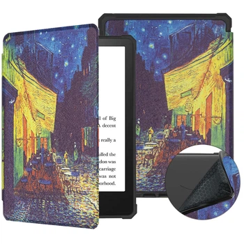 Чохол Galeo TPU Print для Amazon Kindle Paperwhite 11th Gen 6.8" (2021) Cafe Terrace at Night