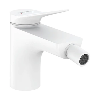 Смеситель для биде Hansgrohe Vivenis 250 с донным клапаном, белый матовый (75200700)