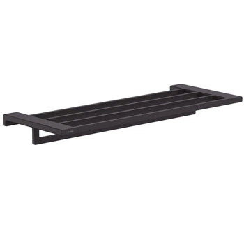 Полочка для полотенец с держателем Hansgrohe AddStoris, Matt Black (41751670)