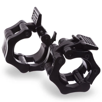Замки (2шт) Lock-Jaw PRO с фиксатором для грифа 50мм Zelart (нейлон) (CL-33-50)