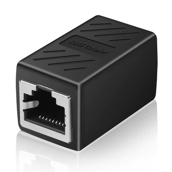 Соединитель витой пары, переходник адаптер Perfect LAN RJ45 Ethernet (гнездо - гнездо) (48458)