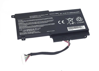 Аккумулятор для ноутбука Toshiba PA5107U-1BRS Satellite L55 14.4V Black 3000mAh OEM