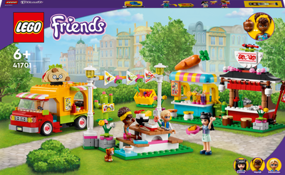 Конструктор LEGO Friends Ринок вуличної їжі 592 деталі (41701)