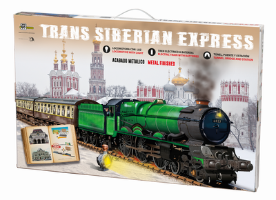 Детский набор Pequetren Дорога Transsiberian Express (450) (8412514004504)