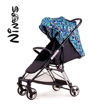 Прогулочная коляска Ninos Mini Blue Jungle
