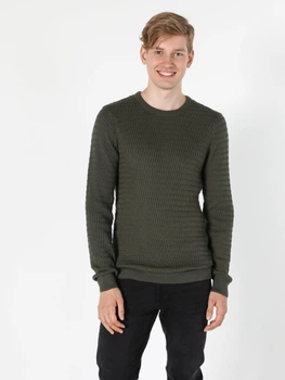 Джемпер чоловічий Colin's CL1056031-KHA S (8682240955405)