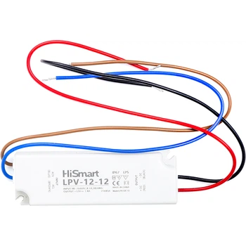 Блок питания HiSmart 12V, 1А, 12W, IP67
