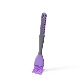 Кисточка кондитерская Fissman из силикона 30х5х0.7см Фиолетовая (8740)
