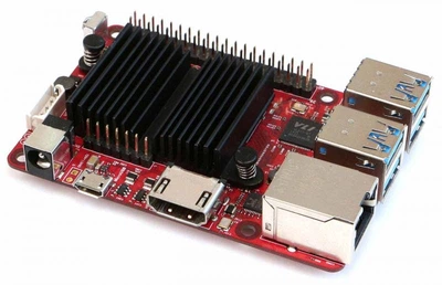 Миникомпьютер ODROID-C4 с блоком питания 12В 2А