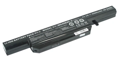 Аккумулятор для ноутбука DNS W540BAT-6 Clevo W540 11.1V Black 4400mAh Original PRC