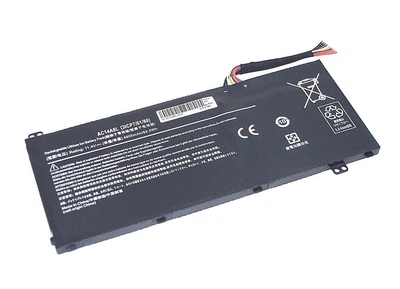 Аккумулятор для ноутбука Acer AC14A8L Aspire VN7 11.4V Black 4605mAh OEM
