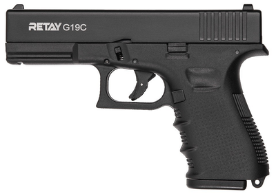 Стартовий пістолет Retay G19C 9 мм Black