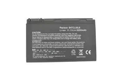 Аккумулятор для ноутбука Acer BATBL50L6 Aspire 3100 11.1V Black 5200mAh OEM