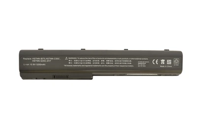Аккумулятор для ноутбука HP Compaq HSTNN-C50C DV7 10.8V Black 5200mAh OEM