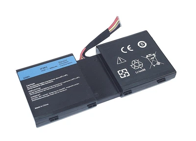 Аккумулятор для ноутбука Dell 2F8K3 Alienware 17 R1 14.8V Black 5200mAh OEM