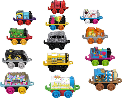 Колекційний набір Fisher-Price Thomas & Friends MINIS з 13 паровозиків (FWK48)
