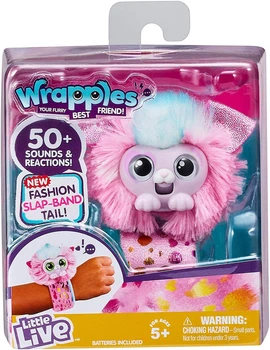 Інтерактивний браслет Moose Little Live Wrapples - Pinx Пінкс (28841) (B07NSVKQ9H)