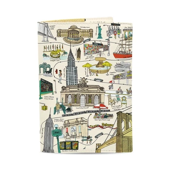 Обкладинка на загранпаспорт, паспорт книжка Just Cover - Нью-Йорк 13.5 x 9.5 см