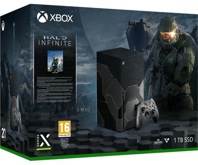 Microsoft Xbox Series X 1Tb Halo Infinite Limited Edition + Halo Infinite (русская версия)