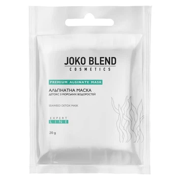 Маска альгинатная детокс с морскими водорослями Joko Blend Premium Alginate Mask 20 гр