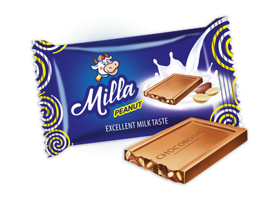 Цукерки CHOCOBOOM Milla мініплитка 1,8 кг