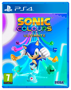 Игра Sony PlayStation 4 Sonic Colors: Ultimate Launch Edition Русская Озвучка