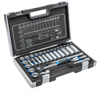 Набор инструментов Hoegert 3/8" 36 шт. HT1R465