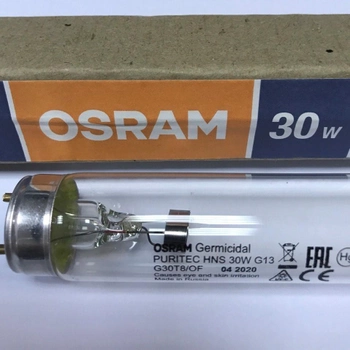 Бактерицидная лампа OSRAM 30 ВТ G13 (безозоновая)