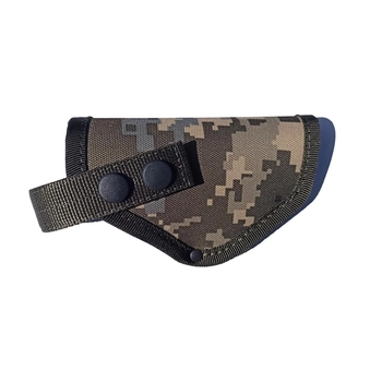 Кобура поясная для пистолета Макарова со скобой для скрытого ношения Пиксель 100 К-4п Хаки