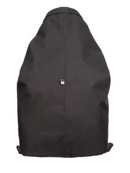 Тактическая транспортная сумка-баул, мешок армейский Melgo на 45 л чорний из Oxford 600 Flat