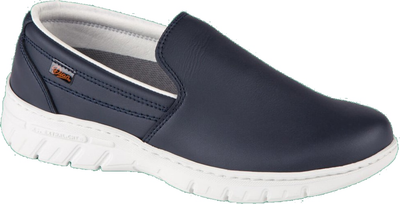 Туфлі медичні для чоловіків Dian MODELO PLUMA MARINO PISO EVA BLANCO 40 Білі/Білі/сині (36670)