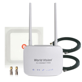 Комплект беспроводного 3G/4G интернета World Vision "Антикризис Lite"