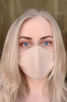 Защитная маска на лицо телесного цвета