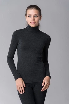 Термокофта женская с шерстью Kifa Wool Comfort 23Ш-ГЖ L Темно-серый