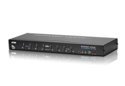 KVM-переключатель Aten CS1768 8-портовый USB DVI черный