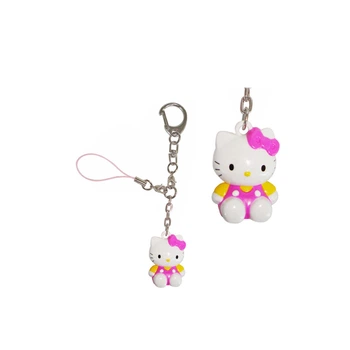 Брелок Hello Kitty Sanrio Біло-рожевий 4045316481279