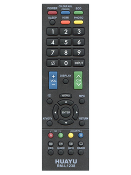 Пульт HUAYU RM-L1238 для телевизоров Sharp (1595)