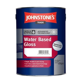 Акриловая эмаль Johnstone's Water Based Gloss 5 л Водонепроницаемый водный блеск