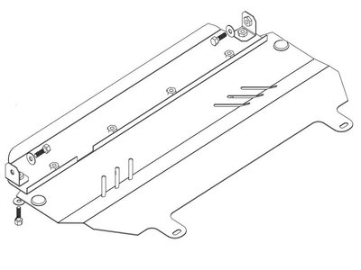 Захист картера Citroen C2 2003-2009 Кольчуга