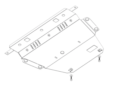 Захист картера Citroen C4 Grand Picasso 2006-2013 Кольчуга