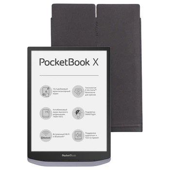 Оригінальний чохол PocketBook Sleeve cover для PocketBook 1040D InkPad X Pro Black-Yellow