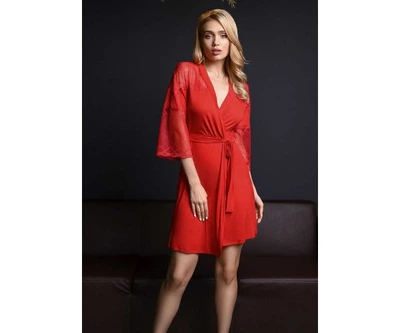 880 red Халат Leinle L