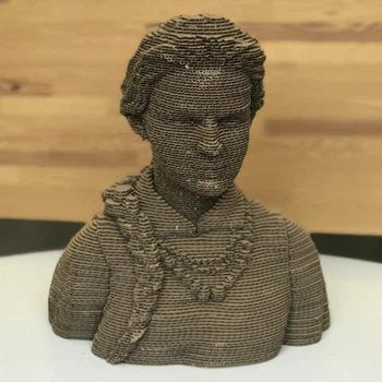 Скульптурный 3D пазл из картона Леся Украинка Daisy&nbsp;Sign PZ54