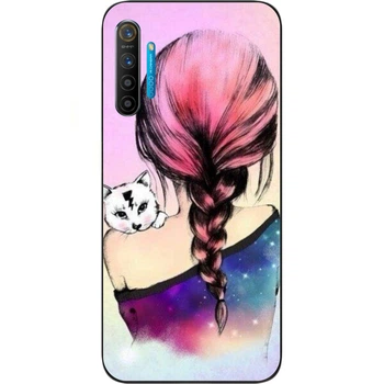 Оригинальный бампер Casemarket для Realme XT с картинкой Котик на плече