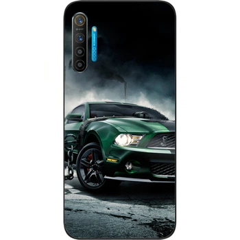 Чехол Casemarket с картинкой силиконовый для Realme XT Мустанг