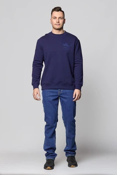 Свитшот Lee Rider Graphic Sweatshirt Regular Fit (L80STJ35) Темно-синий XL-00