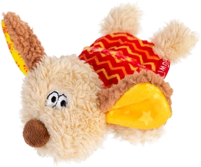 Игрушка для собак GiGwi Собачка с пищалкой Plush 13 см (75304Collar)