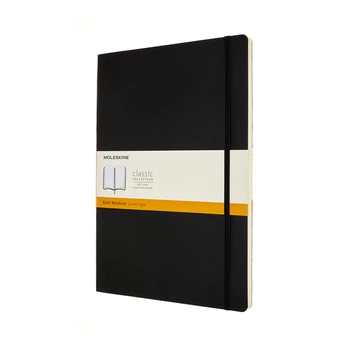 Записник Moleskine Classic А4 / Лінійка Чорний М’який (8053853602855)