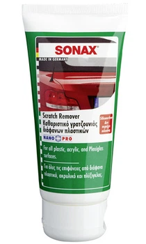 Полироль для фар и прозрачного пластика Sonax NanoPro Scratch Remover 75 мл (305000)