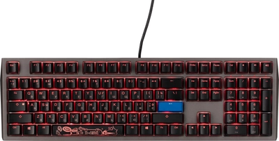 Клавиатура проводная Ducky Shine 7 Cherry MX Red USB Grey-Black (DKSH1808ST-RURALAHT1)